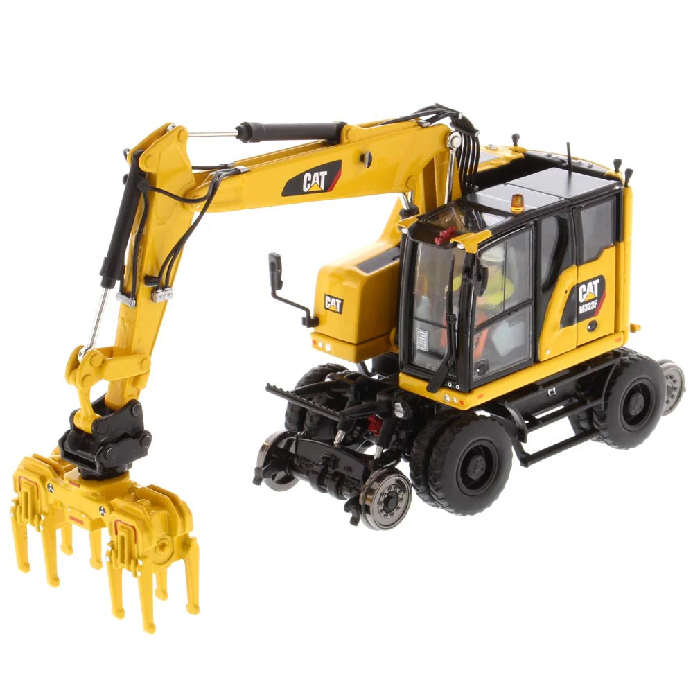Escavadeira Rodoviária Ferroviária Cat® M323F, em escala 1:50