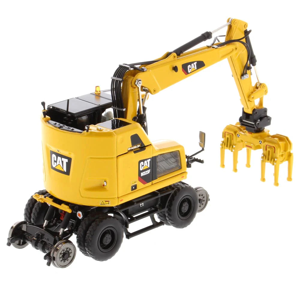 Escavadeira Rodoviária Ferroviária Cat® M323F, em escala 1:50