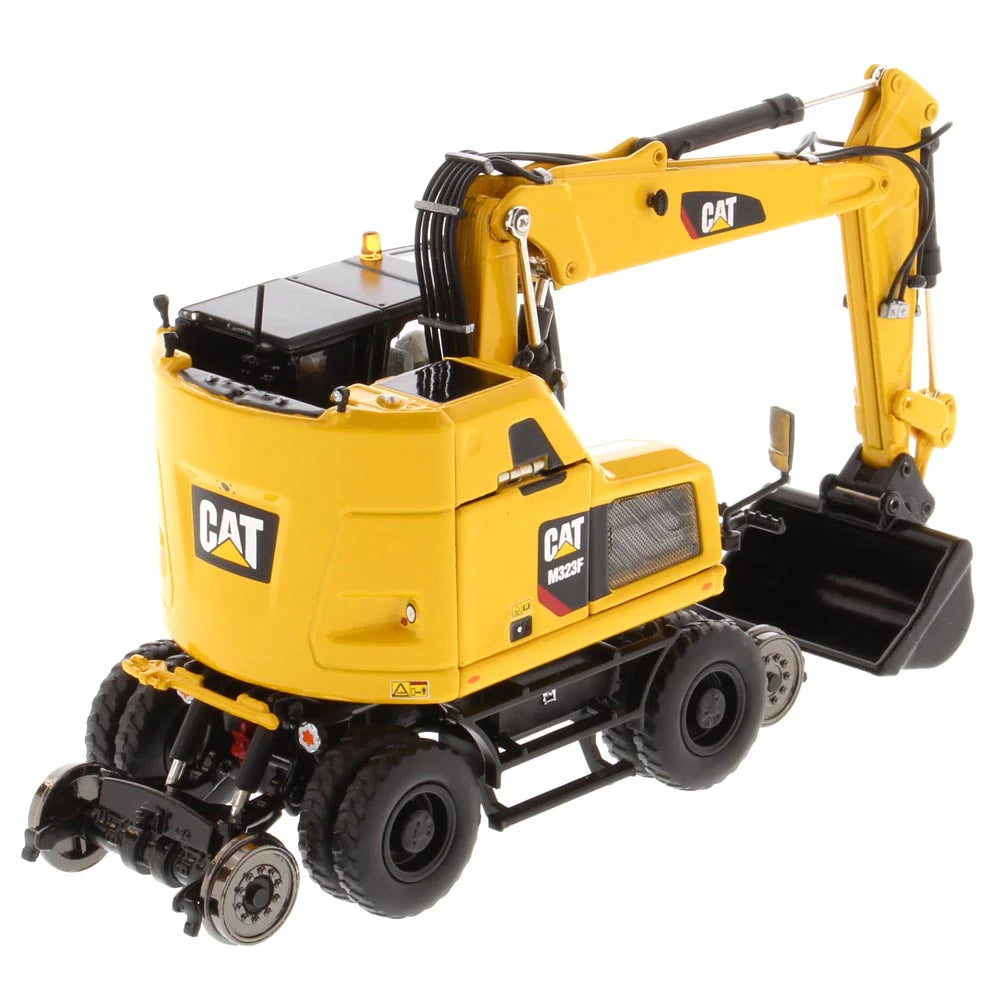 Escavadeira Rodoviária Ferroviária Cat® M323F, em escala 1:50