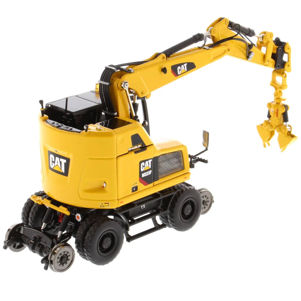 Escavadeira Rodoviária Ferroviária Cat® M323F, em escala 1:50