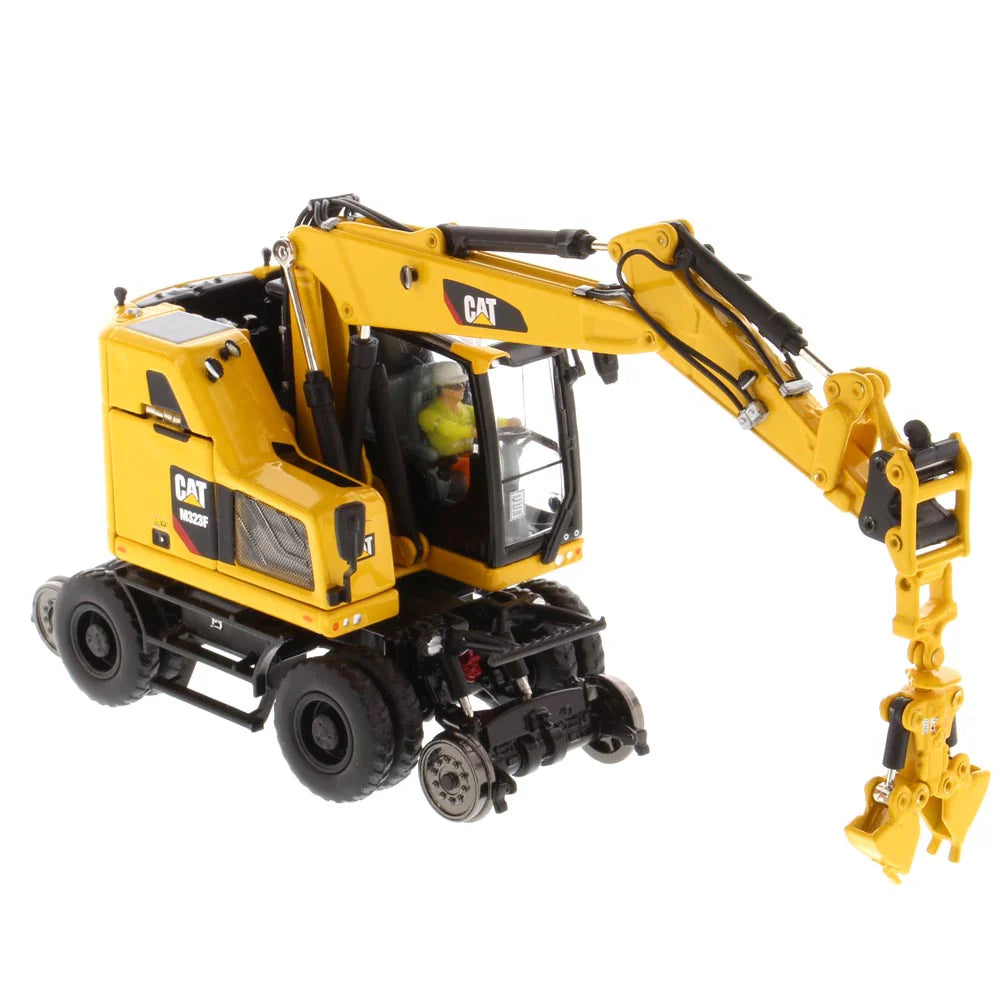 Escavadeira Rodoviária Ferroviária Cat® M323F, em escala 1:50