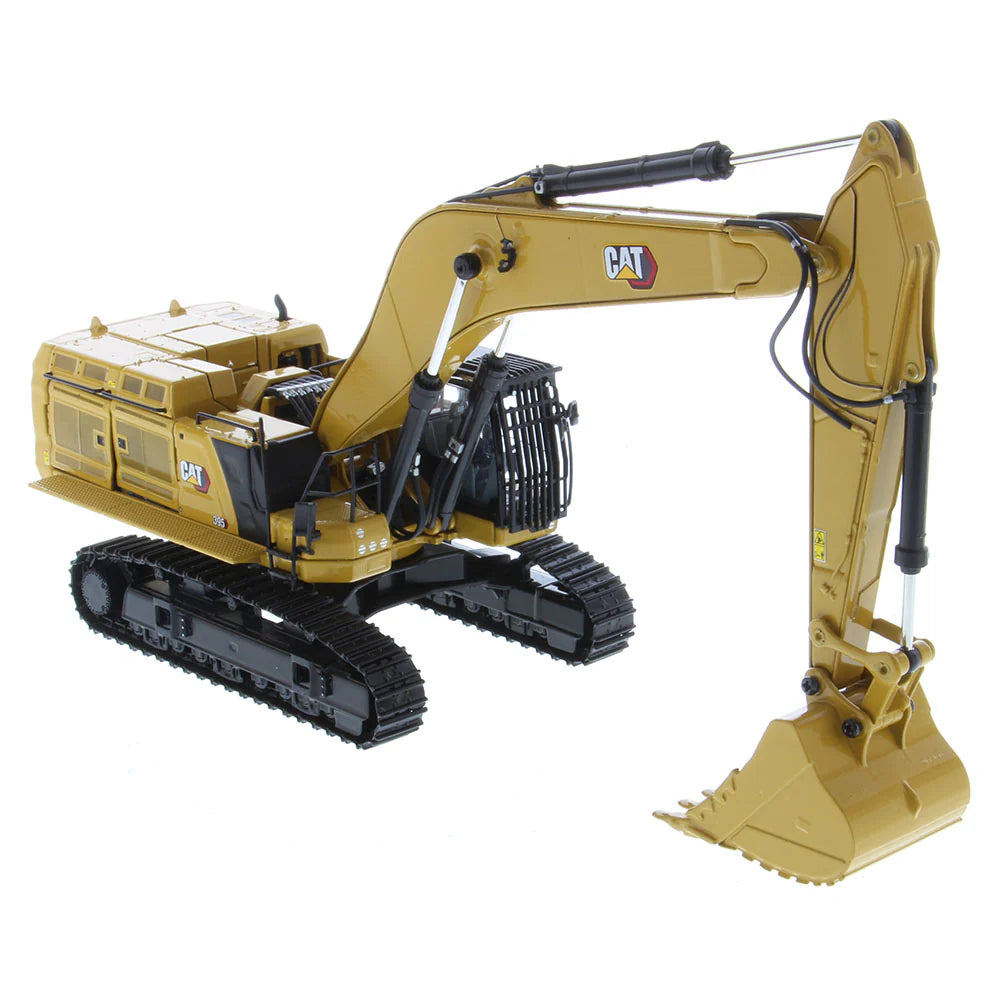 Escavadeira Hidráulica Grande Cat® 395, (versão GP), com 2 ferramentas de trabalho adicionais: Martelo e Tesoura, em escala 1:50