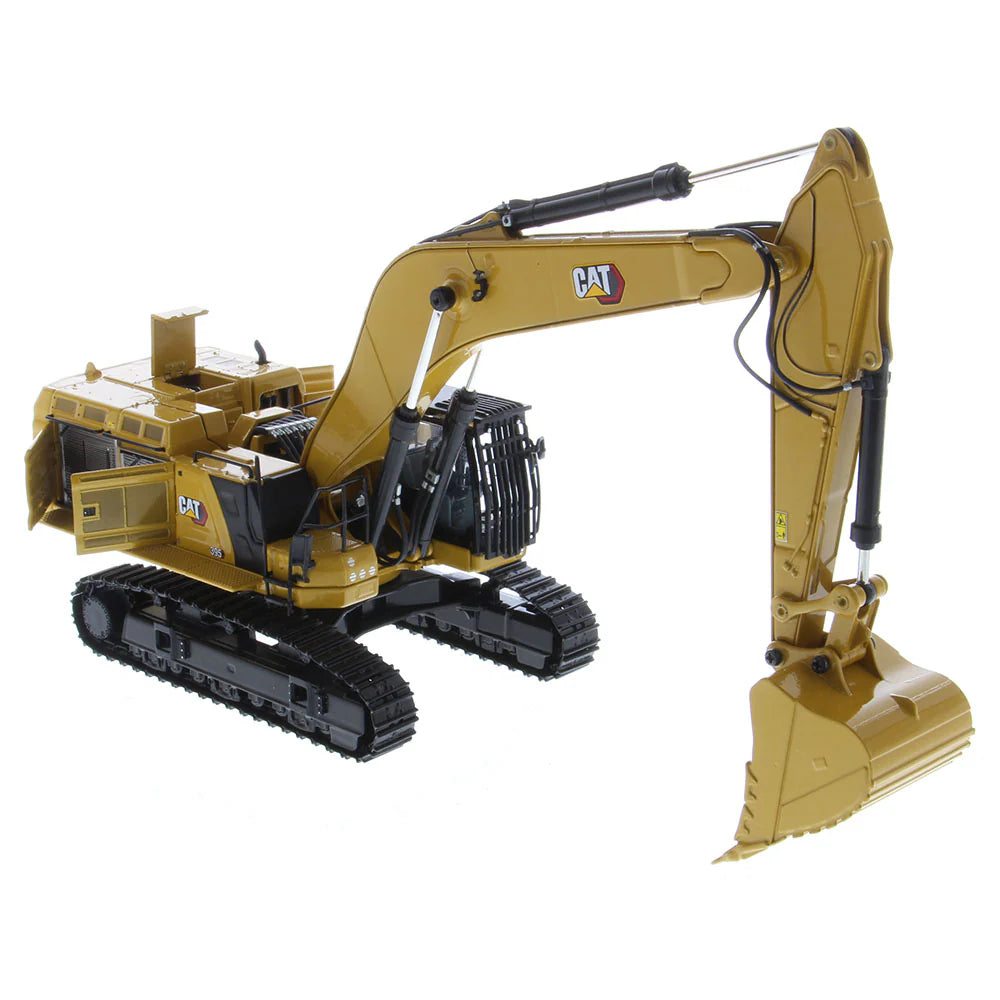 Escavadeira Hidráulica Grande Cat® 395, (versão GP), com 2 ferramentas de trabalho adicionais: Martelo e Tesoura, em escala 1:50