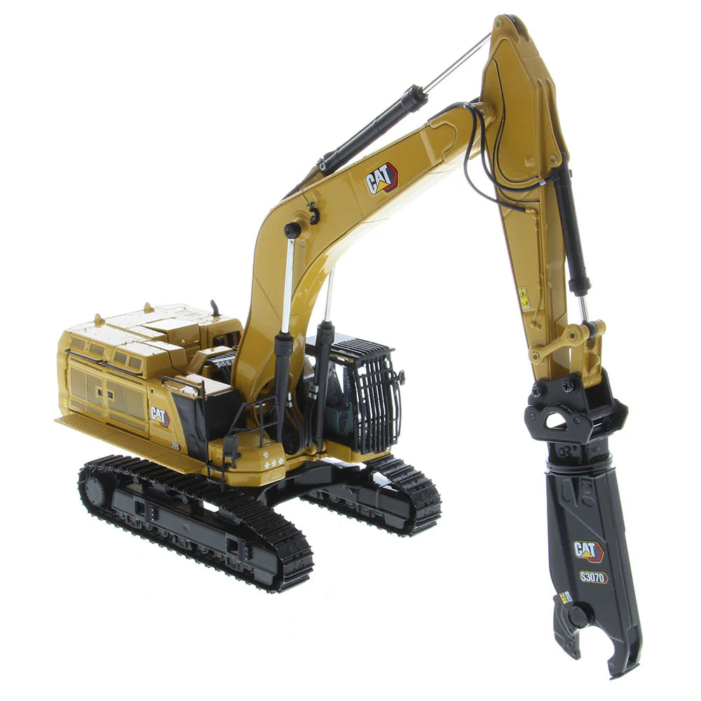 Escavadeira Hidráulica Grande Cat® 395, (versão GP), com 2 ferramentas de trabalho adicionais: Martelo e Tesoura, em escala 1:50
