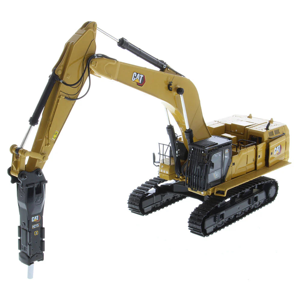 Escavadeira Hidráulica Grande Cat® 395, (versão GP), com 2 ferramentas de trabalho adicionais: Martelo e Tesoura, em escala 1:50