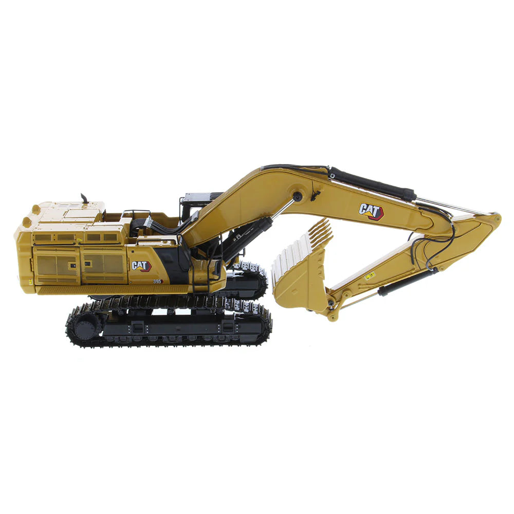 Escavadeira Hidráulica Grande Cat® 395, (versão GP), com 2 ferramentas de trabalho adicionais: Martelo e Tesoura, em escala 1:50