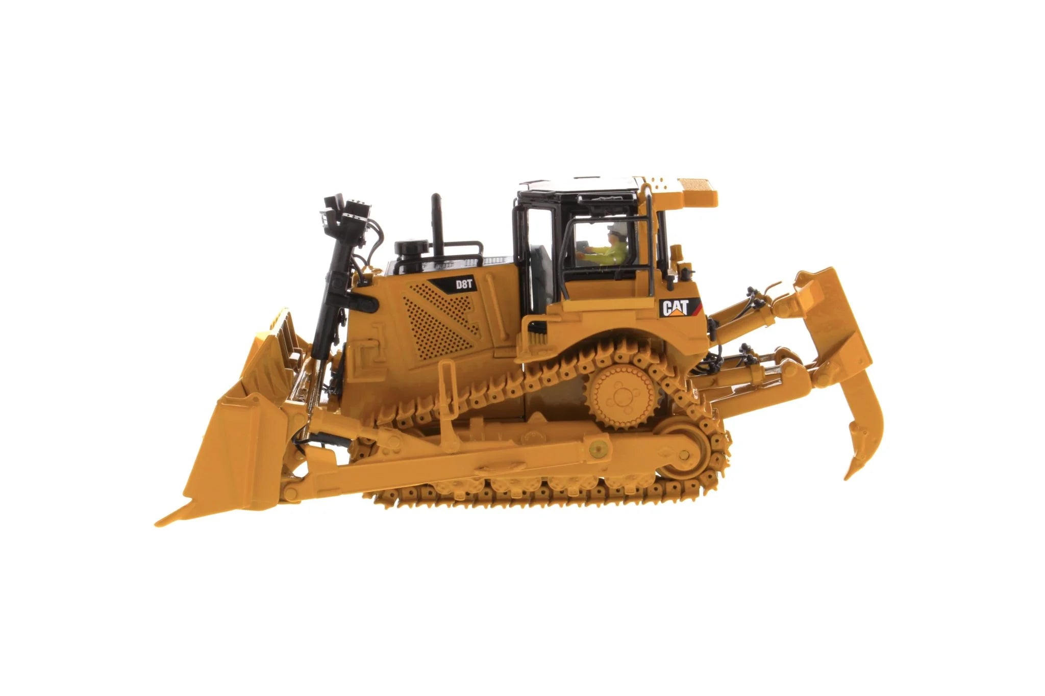 Trator de Esteiras Cat® D8T com Lâmina 8U, em escala 1:50