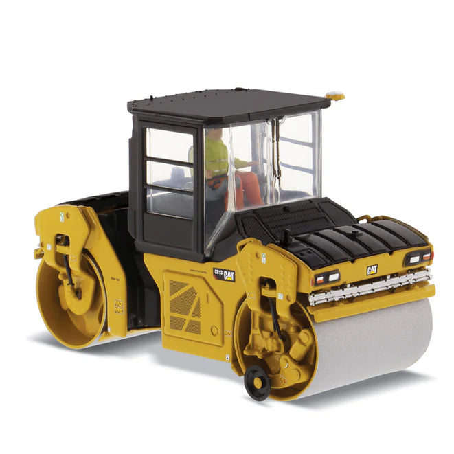 Rolo vibratório com Cabine Cat® CB 13 em escala 1:50