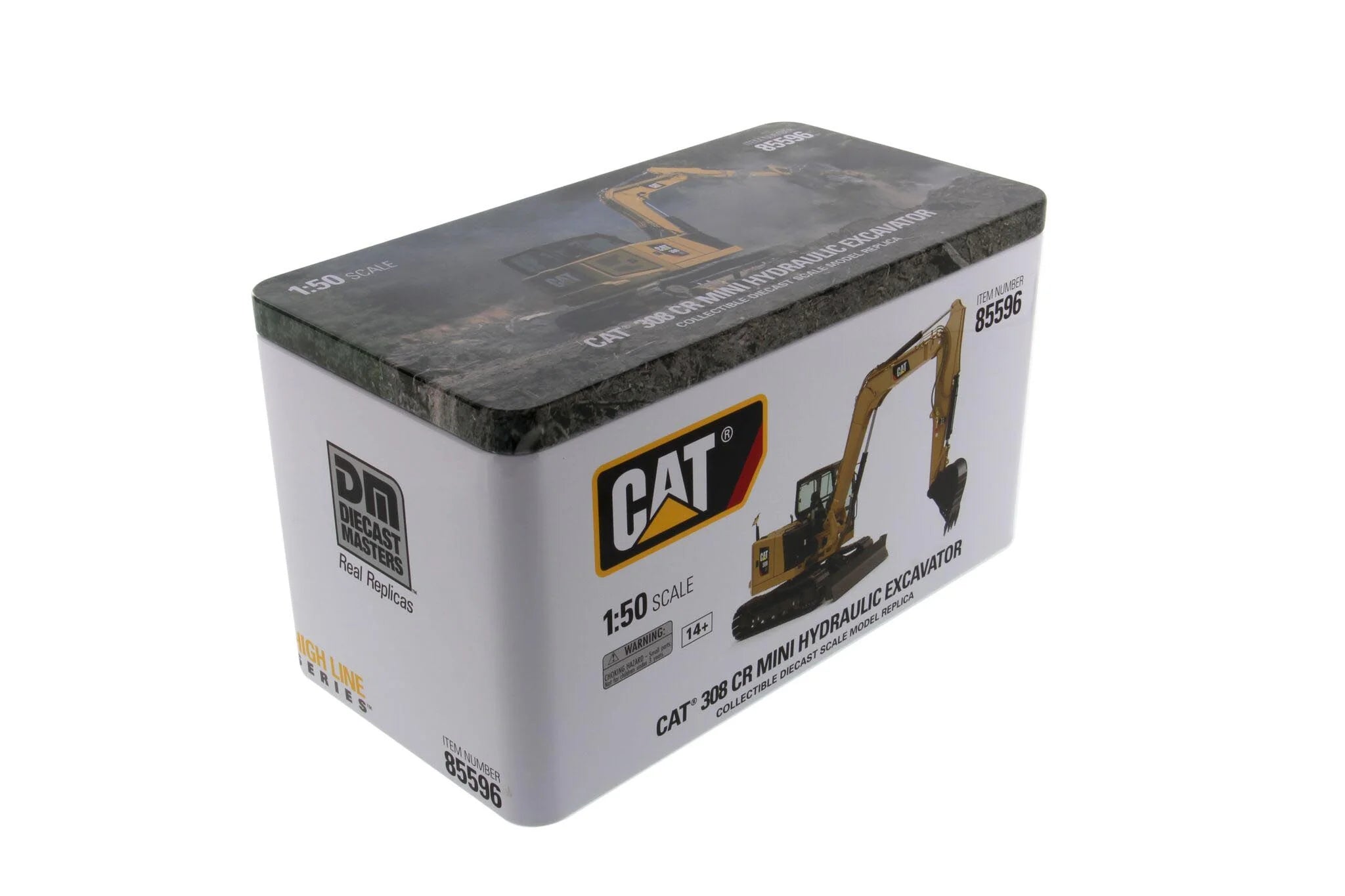 Escavadeira Hidráulica Mini Cat® 308 CR - Next generation em escala 1:50