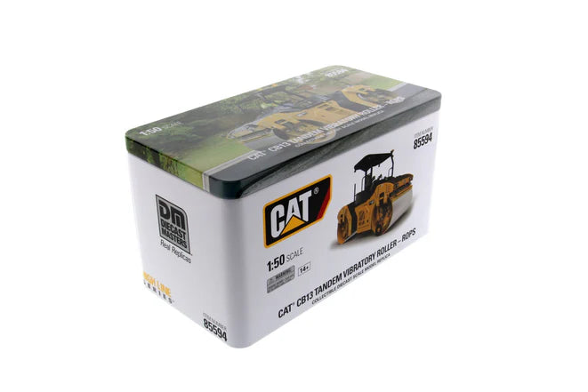 Rolo vibratório com ROPS Cat® CB 13 em escala 1:50